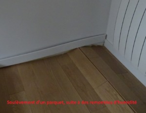 Désordres parquet